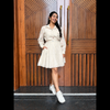 Chanderi Short skirt set