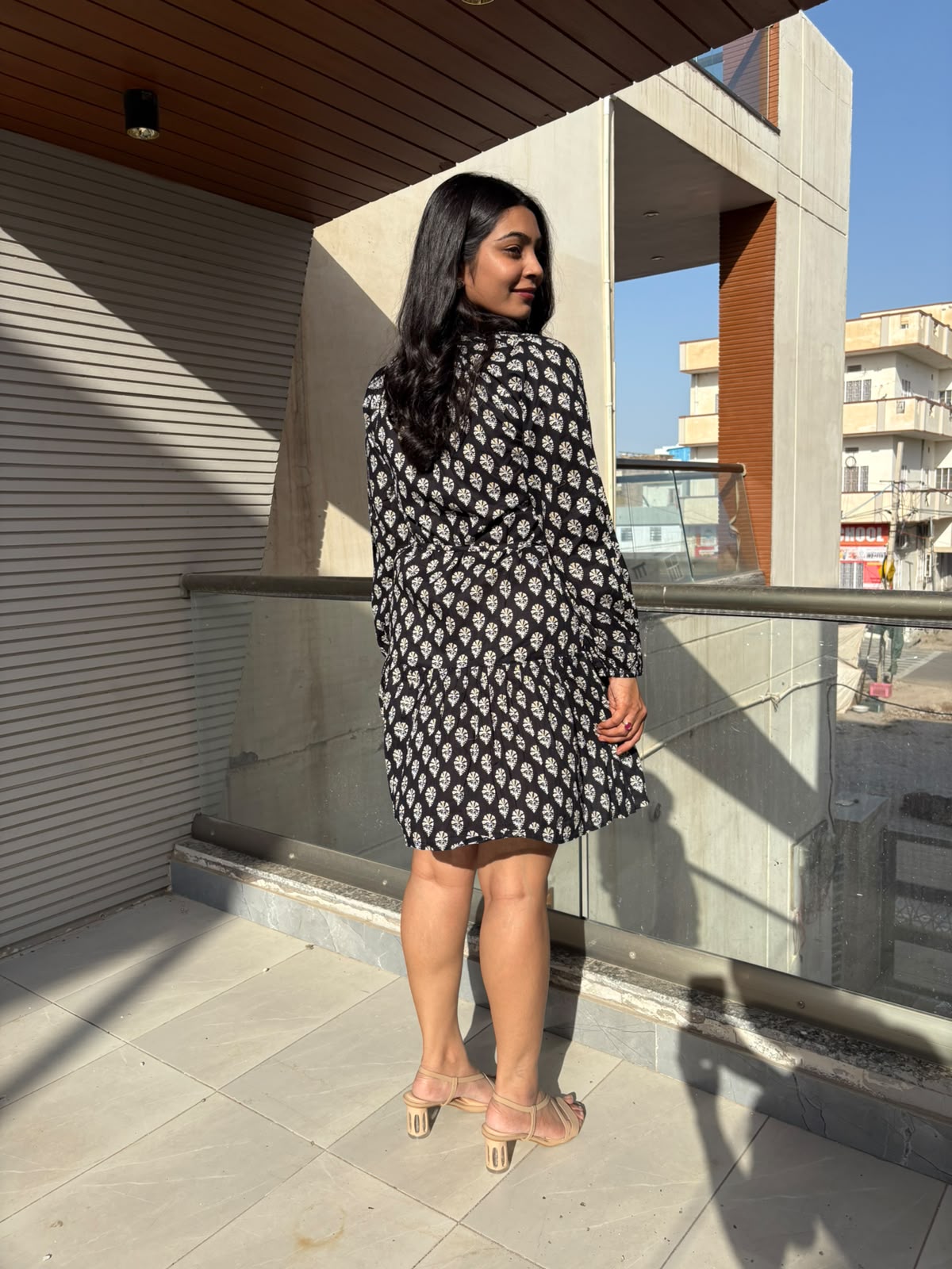 Cotton printed Dress